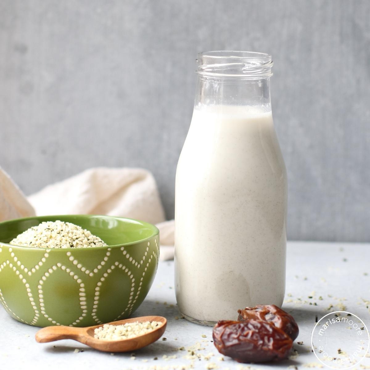 Rezept für Hanfsamenmilch Milk My Nuts